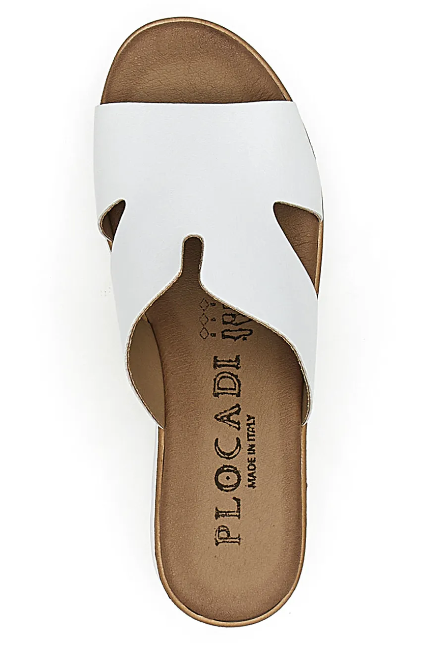 Ciabatte Bianche con Zeppa PLOCADI 11071242