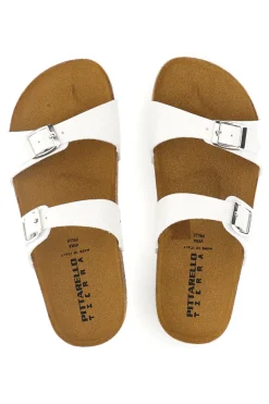 Ciabatte Bianco doppia fascia Pittarello tierra 335A006SR
