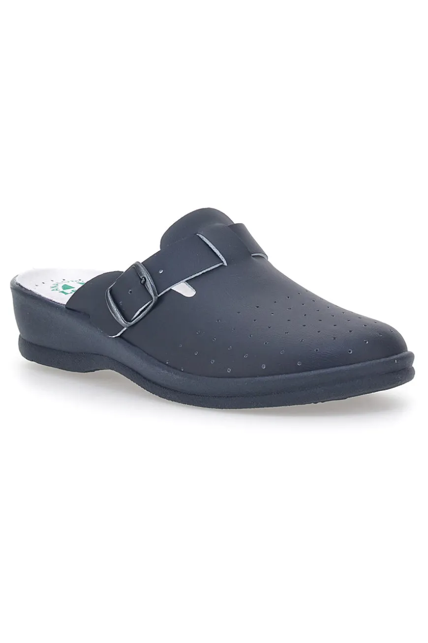 Ciabatte Blu Con Soletta Anatomica Made In Italy Le Soft 40010