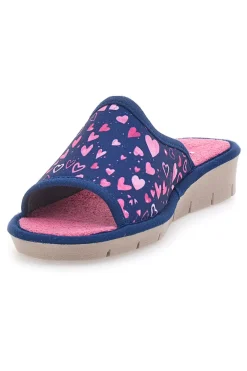 Ciabatte Blu e Rosa Made in Italy Linea Comoda 6974