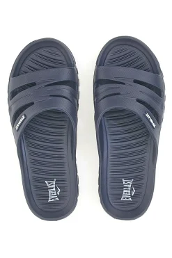 Ciabatte blu monoscocca con logo EVERLAST EV064
