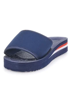 Ciabatte blu navy fascia logo SUPERGA S24E701