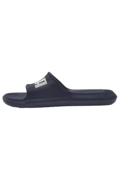 Ciabatte blu scuro monoscocca logo bianco PUMA Divecat v2 Lite