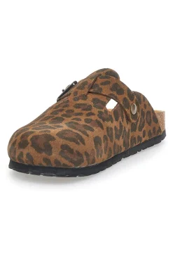 Ciabatte Chiuse Animalier con Sottopiede in Pelle Made in Italy PITTARELLO TIERRA 335A013PR