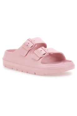 Ciabatte Chunky Rosa Con Doppia Fascia Woz 12