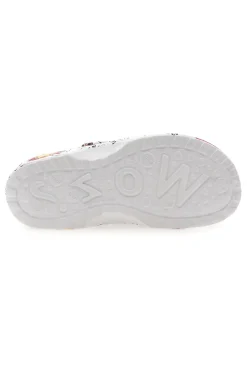 Ciabatte clog da donna multicolor con stampa floreale Woz 6