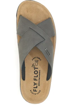 Ciabatte con fasce incrociate e plantare anti-shock Fly Flot 782444