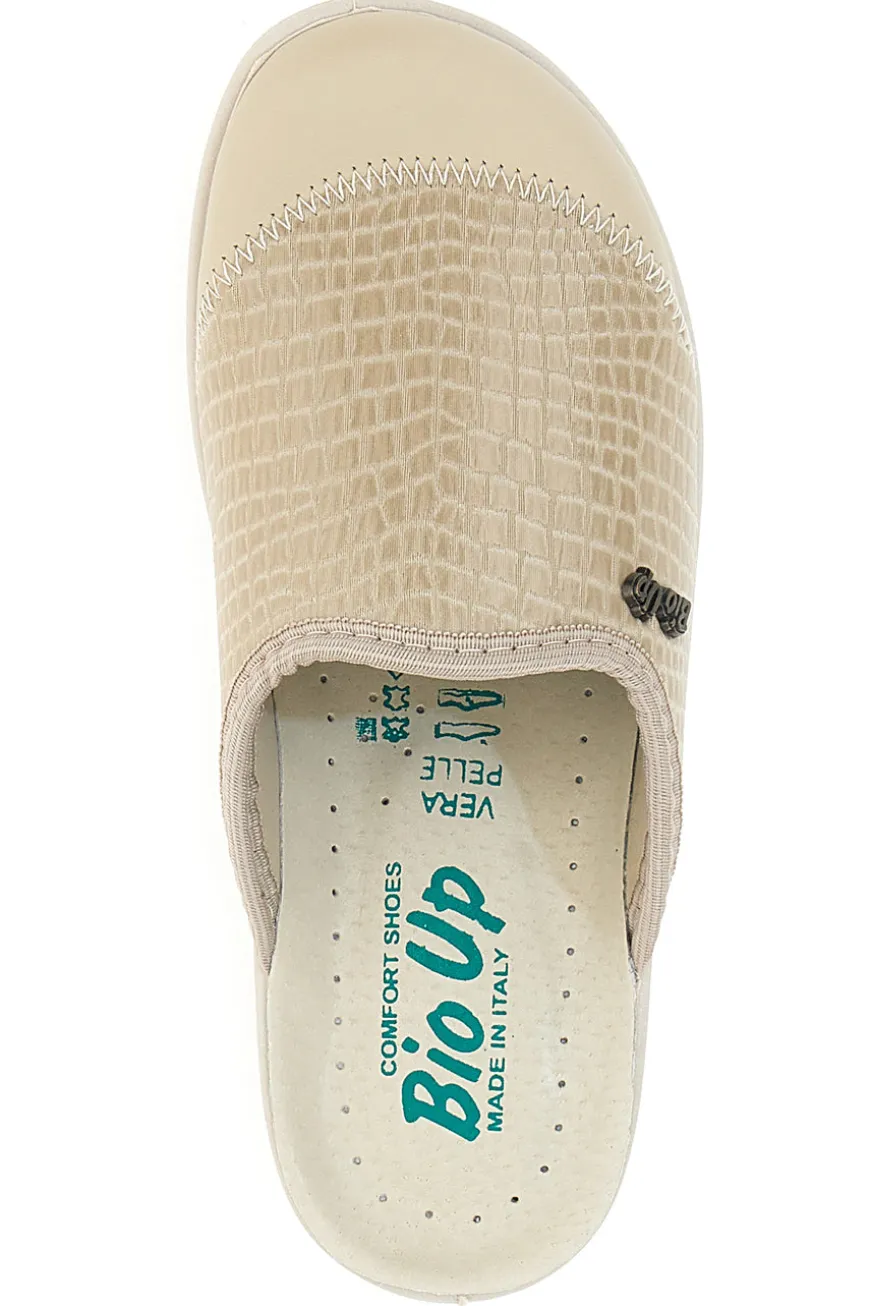 Ciabatte da Lavoro Beige Made In Italy Bio Up 1553