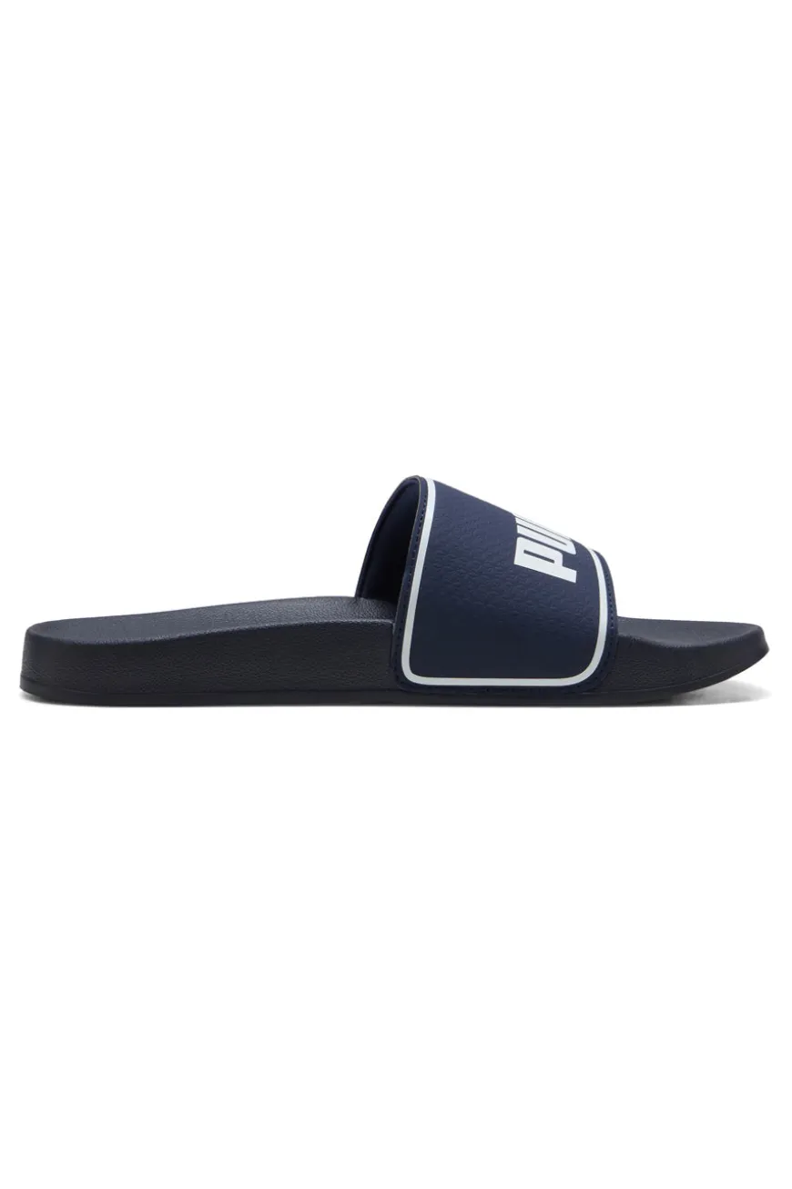 Ciabatte da Piscina blu scuro con logo a contrasto Puma Leadcat 2.0