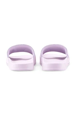 Ciabatte da piscina lilla con fascia imbottita e plantare sagomato Puma Leadcat 2.0