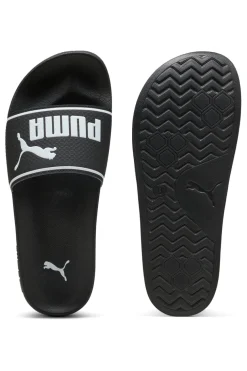 Ciabatte da Piscina nere con logo a contrasto Puma Leadcat 2