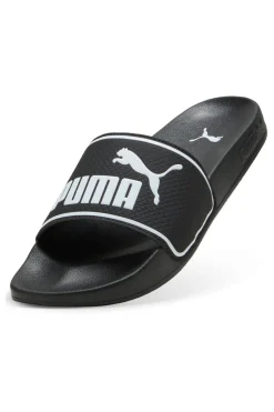 Ciabatte da Piscina nere con logo a contrasto Puma Leadcat 2