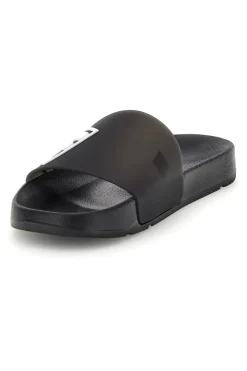 Ciabatte da piscina nero con fascia logata Fila Morro Bay Lugo