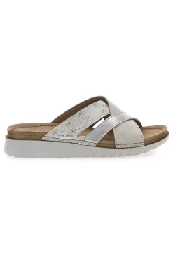 Ciabatte Ghiaccio con Sottopiede in Pelle INBLU 45 CN