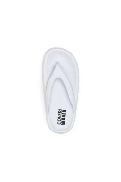 Ciabatte Infradito Coveri World 2399 Bianche