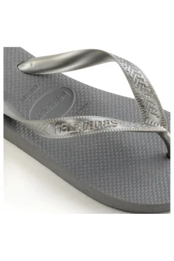 Ciabatte Infradito in Gomma Grigie Havaianas Top Tiras FC
