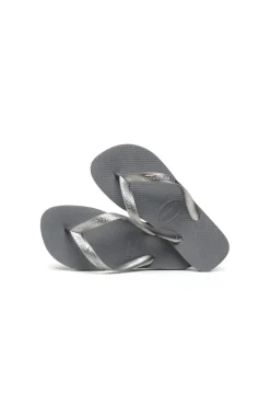 Ciabatte Infradito in Gomma Grigie Havaianas Top Tiras FC