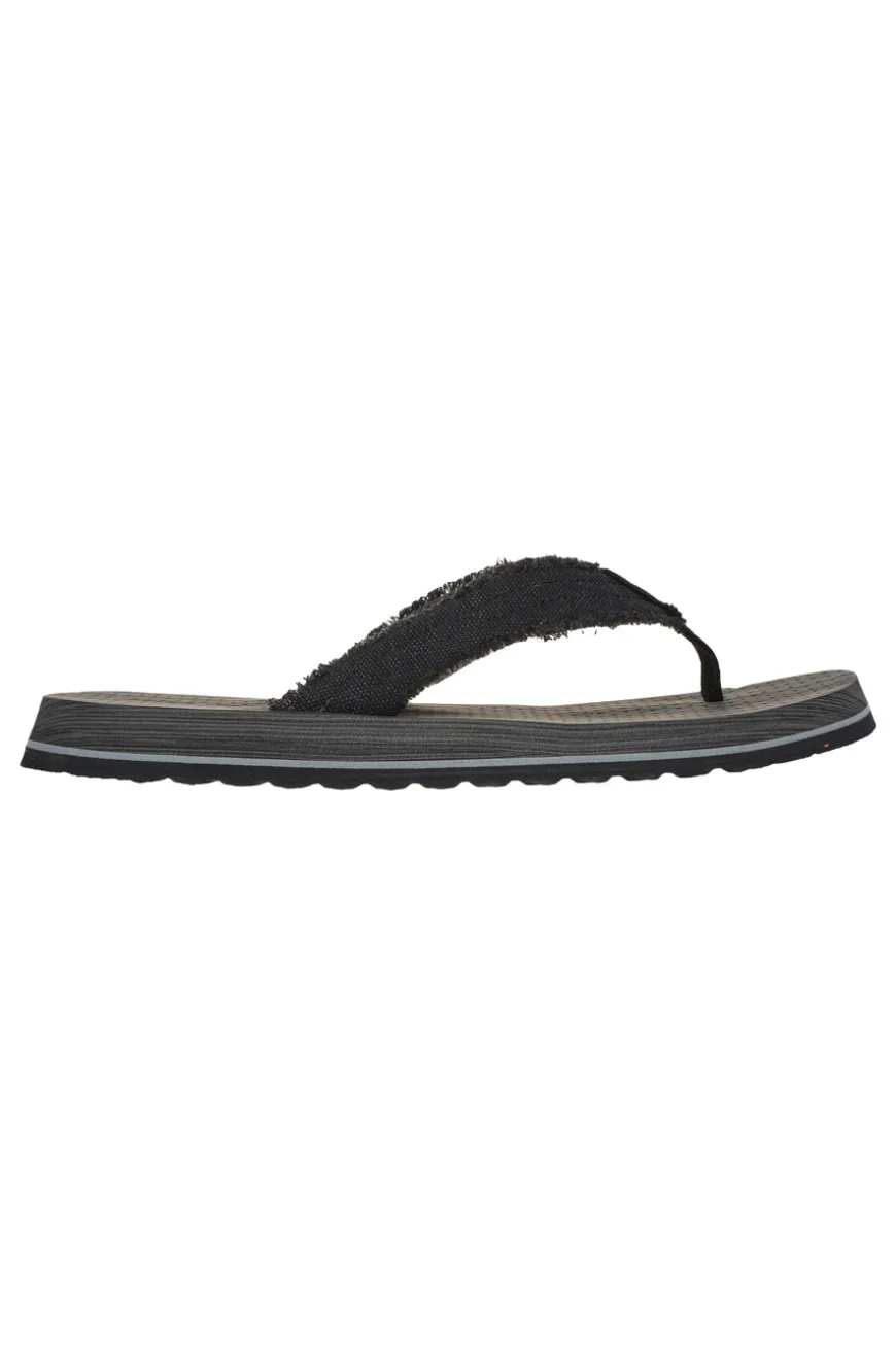 Ciabatte Infradito Nere da Uomo Skechers Tantric-Fritz