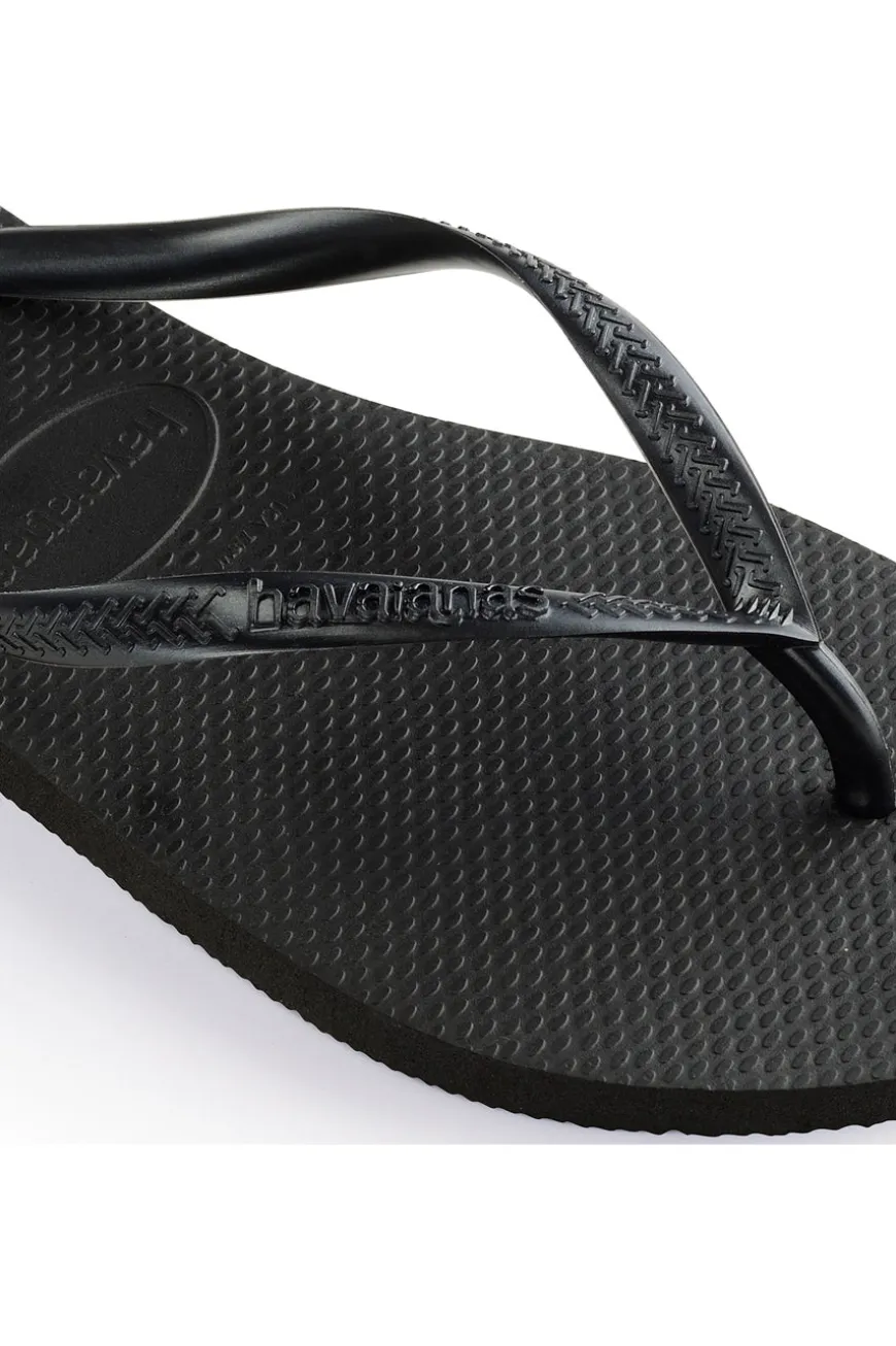 Ciabatte Infradito Nere Havaianas Slim Fc