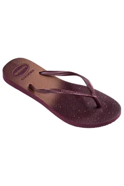 Ciabatte Infradito Purple In Gomma Havaianas Slim Gloss Fc