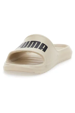 Ciabatte in Gomma Beige Puma Divecat v2 Lite