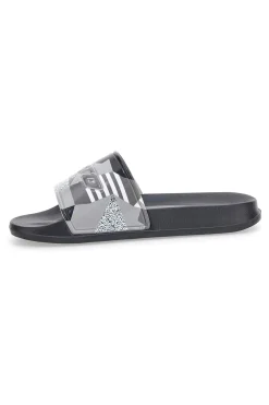 Ciabatte in Gomma da Uomo Lotto Oceania Camo II Slide Nere