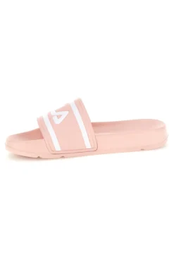 Ciabatte in gomma rosa con logo Fila Morro Bay