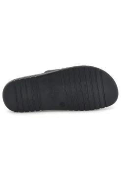 Ciabatte in pelle nero a fasce Pittarello 32811926