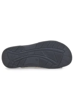 Ciabatte nere con doppia fascia regolabile JERPOINT 612PS
