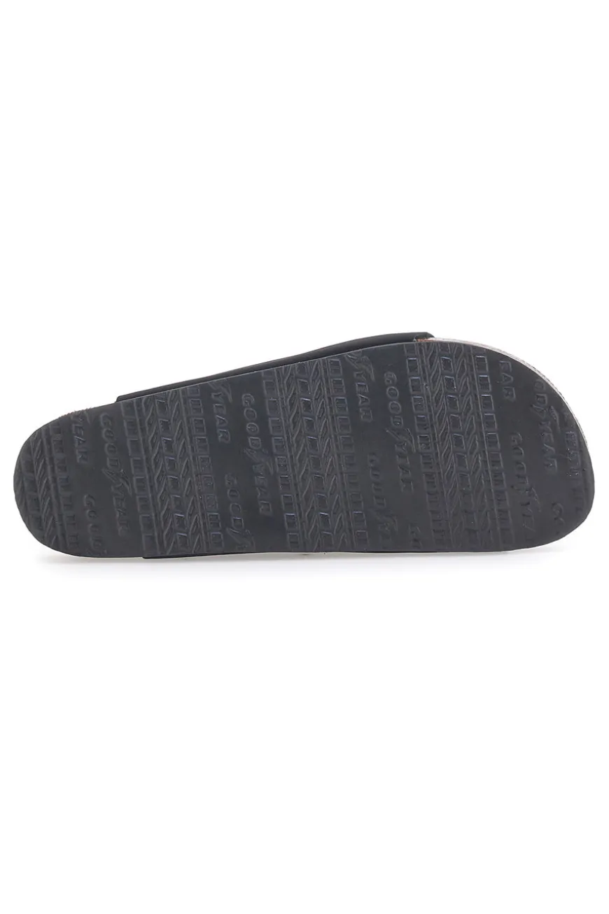 Ciabatte Nere Con Doppia Fascia Goodyear GY11031