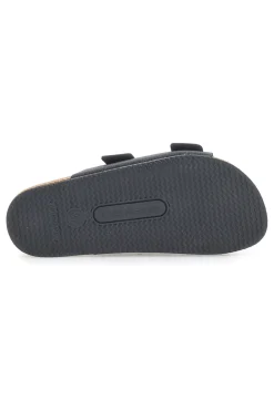 Ciabatte Nere con Doppia Fibbia Made in Italy PITTARELLO TIERRA 335A20630SR