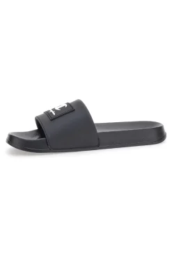 Ciabatte Nere Con Fascia Champion Arubo Box Slide