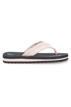 Ciabatte nere con fascia rosa Australian AU24W409