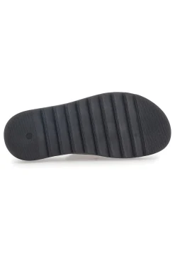 Ciabatte Nere In Vera Pelle Pittarello Capsule 27154