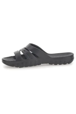 Ciabatte nere monoscocca con logo EVERLAST 2T2L 1851