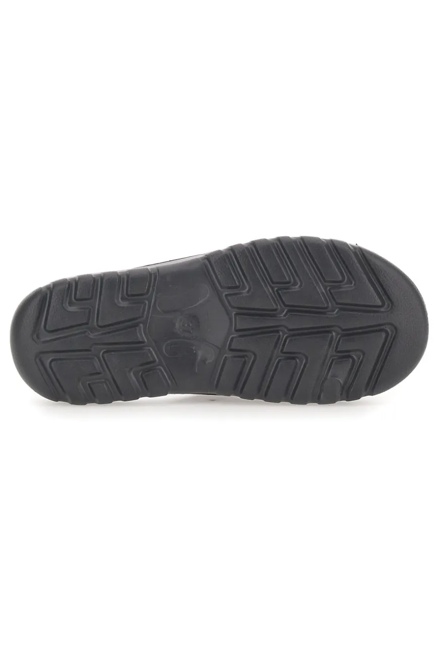Ciabatte nere monoscocca con logo EVERLAST 2T2L 1851