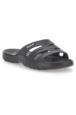 Ciabatte nere monoscocca con logo EVERLAST EV064