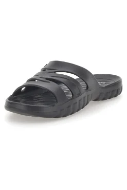 Ciabatte nere monoscocca con logo EVERLAST EV064