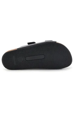 Ciabatte nero doppia fibbia Pittarello tierra 335A20630SR