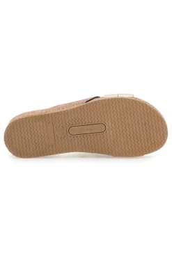 Ciabatte oro rosa glitter con plantare comfort PITTARELLO ECO 293A520SR