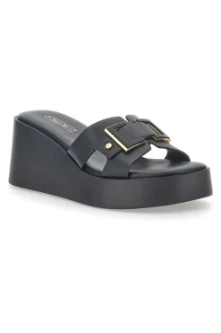 Ciabatte Platform Nere Rock'n Doll 390275