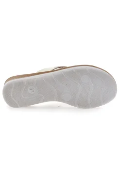 Ciabatte Platino Con Glitter Inblu 38 Bv