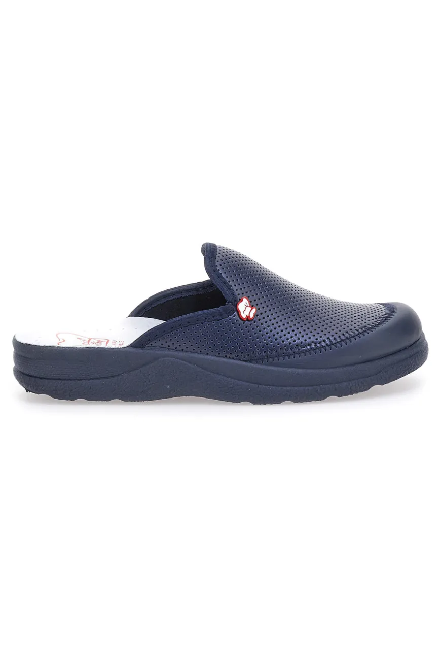 Ciabatte sabot da lavoro Mr Chef 653 Blu