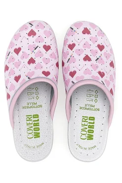 Ciabatte Stampa Cuori Coveri World 24906