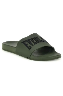 Ciabatte verdi con logo Everlast EV068