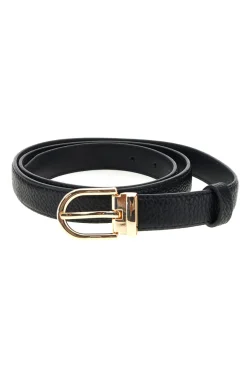 Cintura nero con fibbia First lady WIS 0149 B