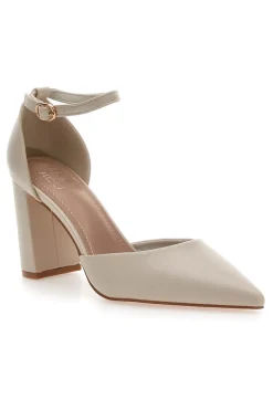 Décolleté Beige A Punta con Cinturino Alla Caviglia MON DIEU DO19813