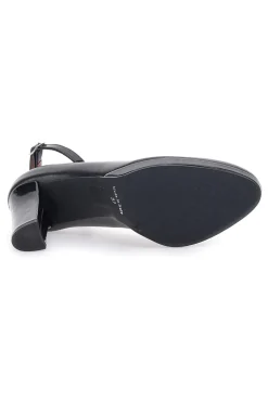 Décolleté nere con cinturino e plateau Pittarello Class 2594