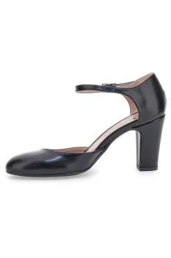 Décolleté Nere Tacco 8 cm Made In Italy Pittarello Class 561