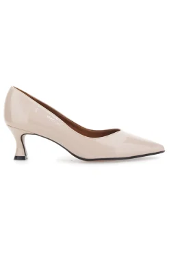 Décolleté nude con tacco basso a rocchetto Pittarello Couture 61